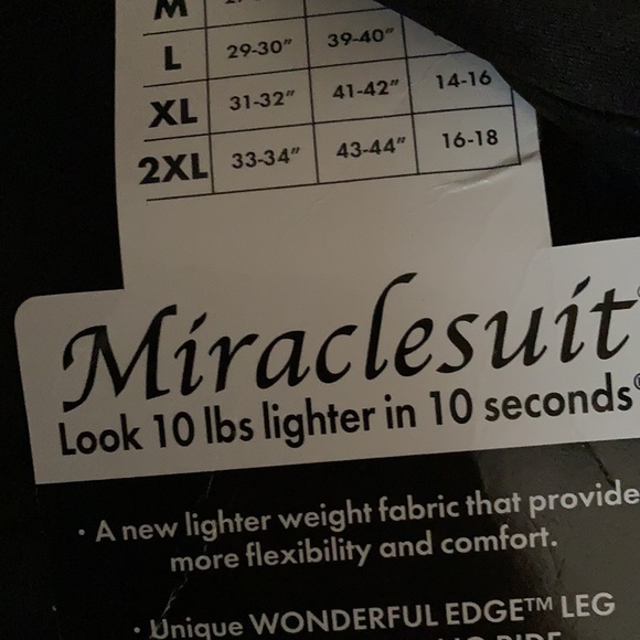 Miraclesuit Extra Firm Tummy-Control High-Waist Slimmer 2XL NWT - Picture 5 of 7
